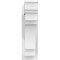 Ekena Millwork Merced Architectural Grade PVC Outlooker with Traditional Ends, 7"W X 24"D X 24"H OUTP07X24X24MRC01 - alternate 2